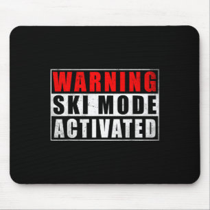 Waarschuwing Ski Modus Geactiveerd 1 Muismat