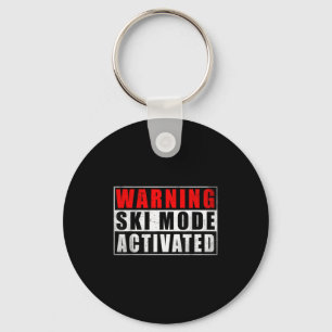 Waarschuwing Ski Modus Geactiveerd _2 Sleutelhanger