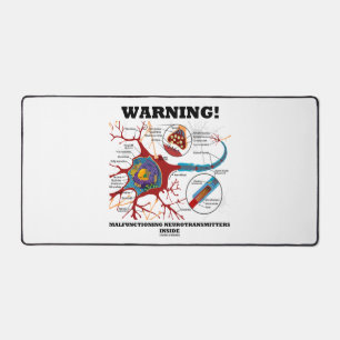 Waarschuwing! Slechte Neurotransmitters Bureaumat