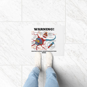 Waarschuwing! Slechte Neurotransmitters Deurmat