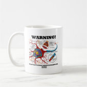 Waarschuwing! Slechte Neurotransmitters Koffiemok (Links)
