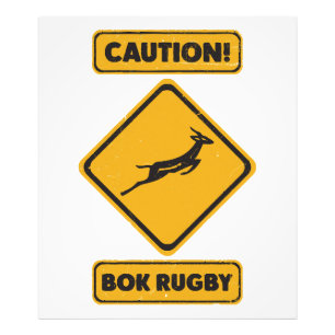 Waarschuwing - Springbokken Oversteken Foto Afdruk