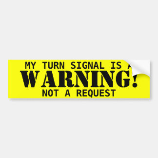 Waarschuwing! sticker