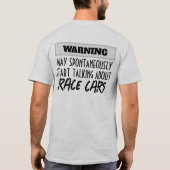 Waarschuwing T-shirt (Achterkant)