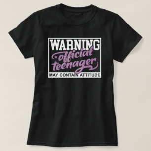 Waarschuwing T-shirt