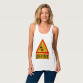 Waarschuwing tanktop (Volledige Voorkant)