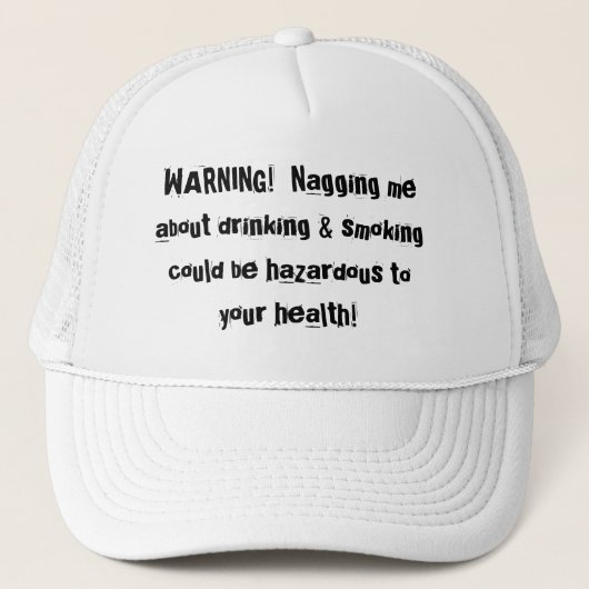 WAARSCHUWING! TRUCKER PET (Voorkant)