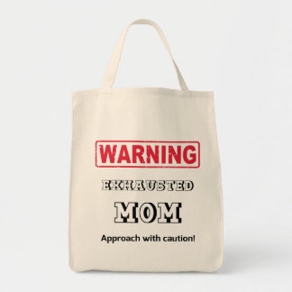 Waarschuwing! Uitgebreide MOM. Voorzichtigheid! Tote Bag
