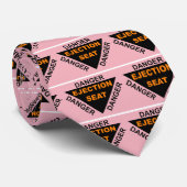 Waarschuwing uitwerpstoel stropdas (Opgerold)