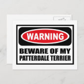 WAARSCHUWING VAN MIJN Briefkaart VAN DE PATTERDALE (Voorkant / Achterkant)