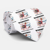 Waarschuwing! Verplette zenuwen binnen (Neuron/Syn Stropdas (Opgerold)