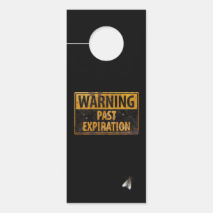 WAARSCHUWING Vervaldatum - Dirty Teen Room Sign