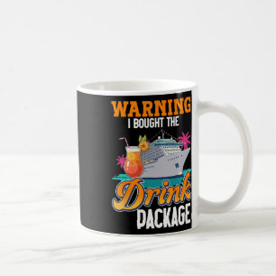 Waarschuwing Voor Drinkpakket Voor Vakantie Met Cr Koffiemok