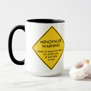 Waarschuwing voor menopauze mok