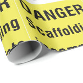 Waarschuwing voor onvolledige plaats van gevaarsca cadeaupapier (Rol Hoek)