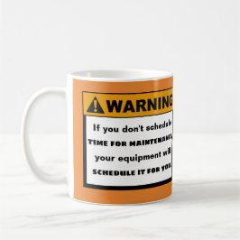 Waarschuwing voor schimmelonderhoud — Citaatberich Koffiemok