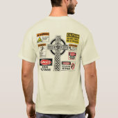 Waarschuwingen voor lassen t-shirt (Achterkant)