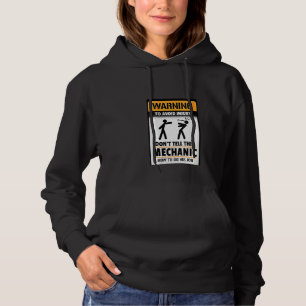 Waarschuwingen voor vrouwen om letsel te voorkomen hoodie