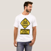 Waarschuwingsbord - Rednecks T-shirt (Voorkant volledig)