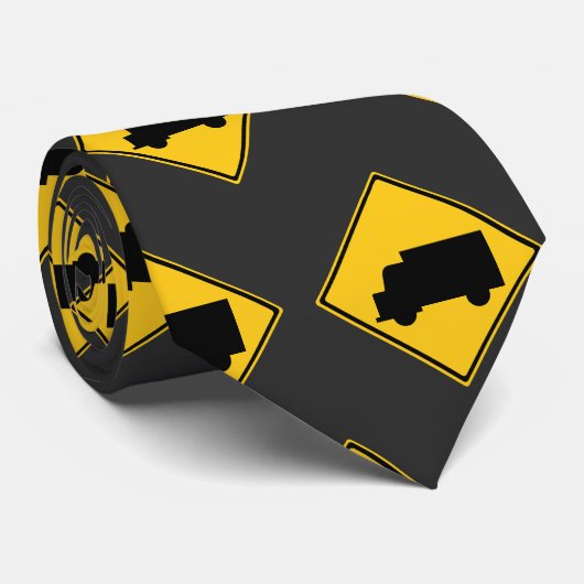 Waarschuwingsbord voor vrachtwagens stropdas (Opgerold)