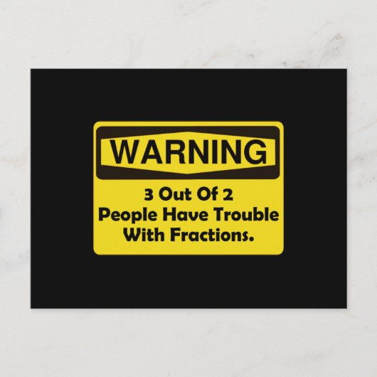 Waarschuwingsbreuk Briefkaart (Voorkant)