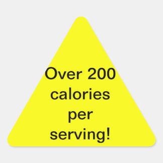 Waarschuwingsetiketten voor "Onaanraakbare" Driehoek Sticker