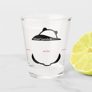 Waarschuwingsglas voor de gezondheid (metabolisch) shot glas