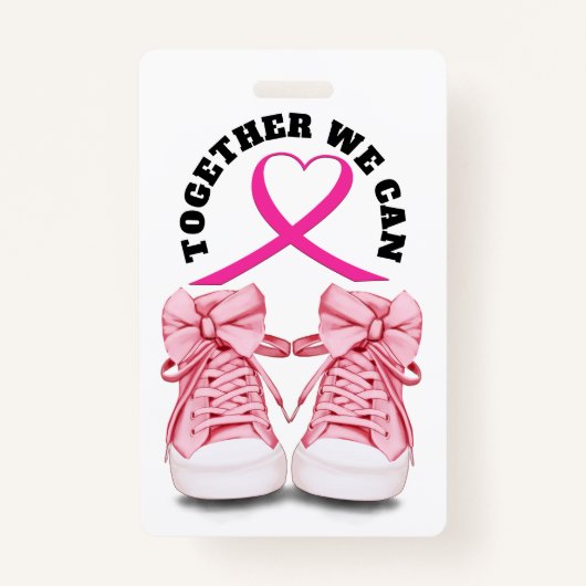 Waarschuwingskaart voor kanker - Zie Terug Badge (Voorkant)