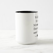 Waarschuwingskoffie-Mok Mok (Midden)