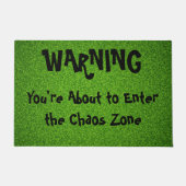 Waarschuwingsmat Deurmat (Voorkant)