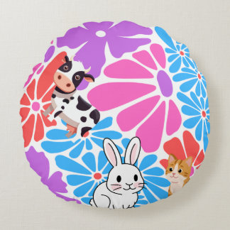 Waarschuwingsontwerp Rond Kussen