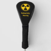 Waarschuwingsradioactiviteit Golfheadcover (Voorkant)