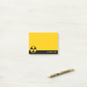 Waarschuwingsradioactiviteit Post-it® Notes (Op bureau)