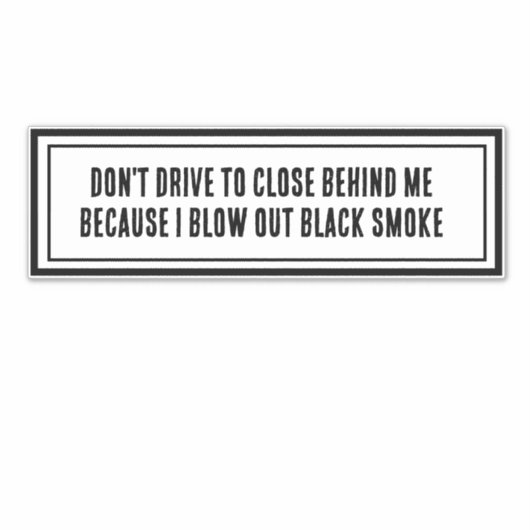 WAARSCHUWINGSSIGN STICKER (Voorkant)