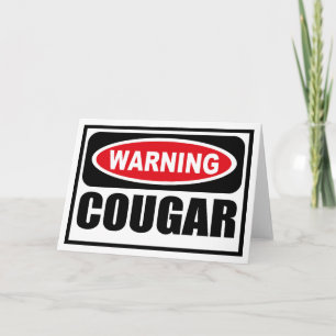 WAARSCHUWINGSSIGNAAL COUGAR WENSKAART KAART