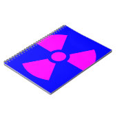 Waarschuwingssymbool voor straling notitieboek (Linkerzijde)