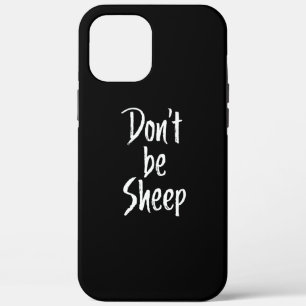 waarvan be sheep Humor Quotes About Sheep Gift iPhone 12 Pro Max Hoesje