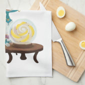 Waarzegger aap theedoek (Quarter Fold)