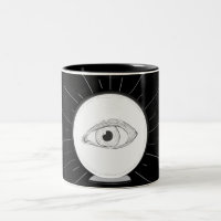 Waarzegger Oog Ziener Esoterische Kristallen Bol