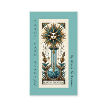 Waarzeggerij Tarotkaart Lezers Visitekaartje