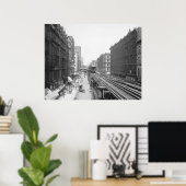 Wabash Avenue: 1900 Poster (Thuiskantoor)