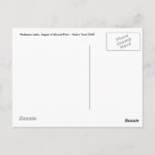 Wabasso Lake Briefkaart (Achterkant)