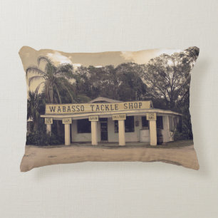 Wabasso Tackle Shop Pillow Decoratief Kussen