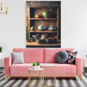 Wabi Sabi Art Canvas Afdruk (Insitu (Woonkamer))