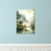 Wabi Sabi Art Canvas Afdruk (Insitu (Houten vloer))