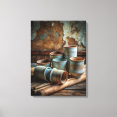 Wabi Sabi Art Canvas Afdruk (Voorkant)