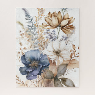 Wabi Sabi Plantes Jigsaw Puzzle