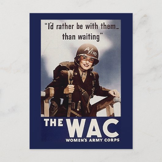 WAC BRIEFKAART (Voorkant)