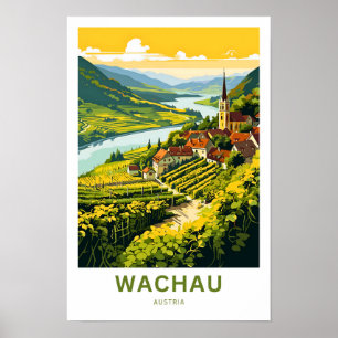 Wachau Oostenrijk Reisprint Poster