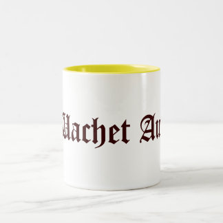 Wachet Auf. Tweekleurige Koffiemok